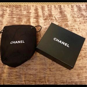 Authentic Chanel Dust Bag & Small Box